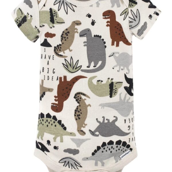 Baby Boy Short Sleeves Onesies Bodysuits, 8-Pack, Sizes Newborn-12M