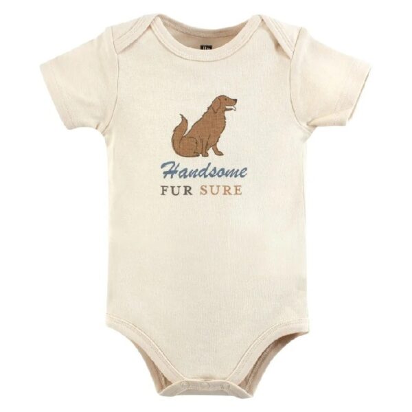 Short Sleeve Bodysuits, 5-Pack, Newborn- 24 Months