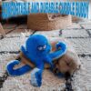 Dog Toys for Aggressive Chewers, Large Dog Toys to Keep Them Busy, Interactive Dog Toys, Squeaky Dog Toys, Tug of War Dog Toy, Crinkle Dog Toy (Blue Octopus)