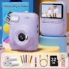 Instant Print Camera for Kids, 3.0