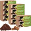 10lb of  100% Organic Coco Coir Bricks with Low EC and pH Balance High Expansion Coco Fiber for Herbs, Flowers,Plants Gardening Renewable Coconut Soil