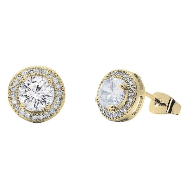 Cate & Chloe Mariah 18k Rose Gold Plated Jewelry Set with Simulated Diamond Crystals for Women