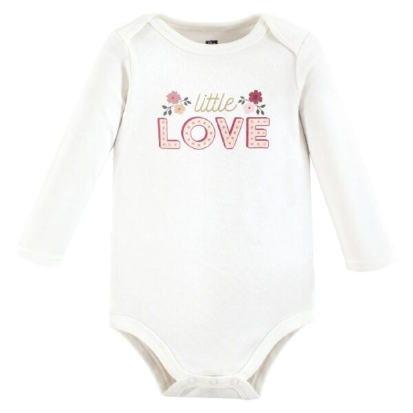 Cotton Long-Sleeve Bodysuits, 5-Pack, Newborn- 24 Months