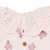 By Gerber Baby Girl Bubble Romper with Flutter Sleeves, Sizes 0/3 Months - 24 Months