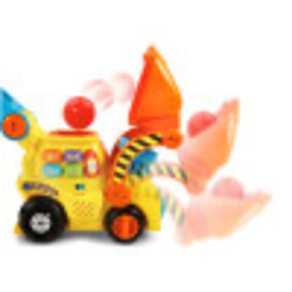Pop-a-Balls Push & Pop Bulldozer with Accessories, Baby and Toddler Toys