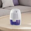 1 Pint Portable Dehumidifier Ultra Quiet 17oz Dehumidifier for Rooms up to 215 sqft, Closet