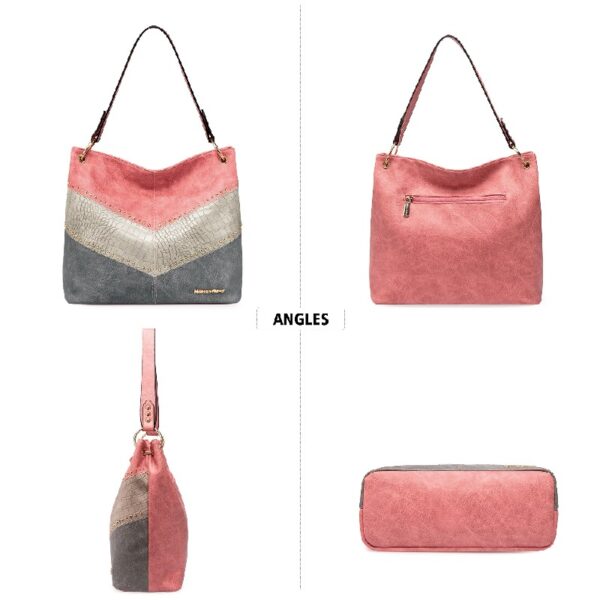 Hobo Bag Purses and Handbags for Women Top Handle Handbags with Zipper