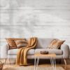 17.7-in x 511.8-in White Gray Wood Peel and Stick Wallpaper Self-Adhesive Removable Contact Paper for Kitchen Countertop Home Decoration Wall Covering Home Renovation