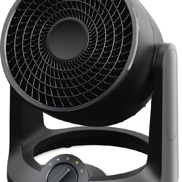 HHF540 Black Turbo Force Power Personal Heater and Fan with Pivoting Head