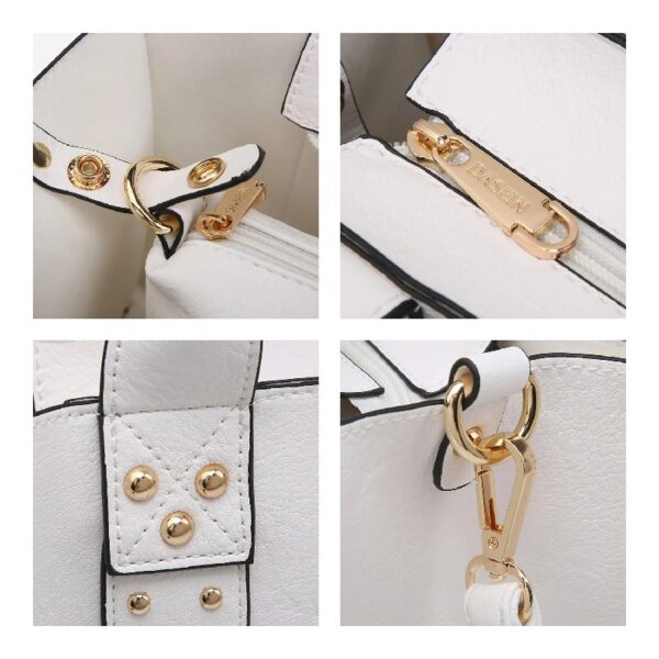 c0a782de2a1c4a348bc3b32d01788730 Women's 3Pcs Purse Handbag Shoulder Bag Tote Satchel Hobo Bag Briefcase Work Bag for Ladies