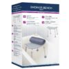 Bathroom Safety Shower Tub Bench Chair, Gray