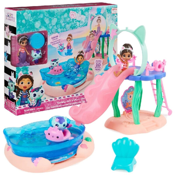 ,Pool Playset with Figures and Accessories