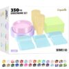 Exquisite 350 Piece Easter Plastic Disposable Party Plates & Dinnerware Combo Set