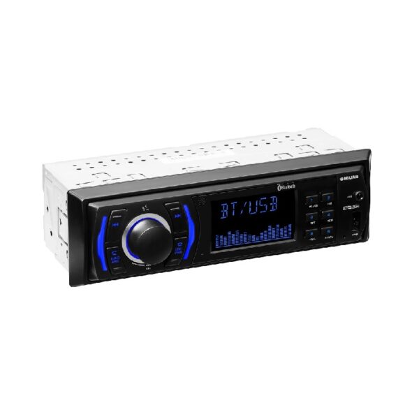 616UAB Car Stereo - Single Din, Bluetooth, No CD DVD Player, AM/FM Radio Receiver, MP3, USB, Aux-in