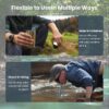 Portable Water Filter Straw for Survival, Camping, Hiking and Emergency Use