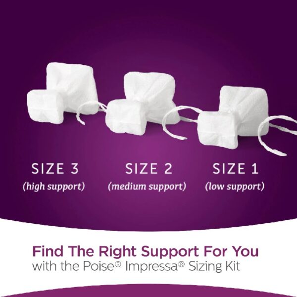 Impressa Women's Incontinence Bladder Support for Women, Size 3, 21 Count