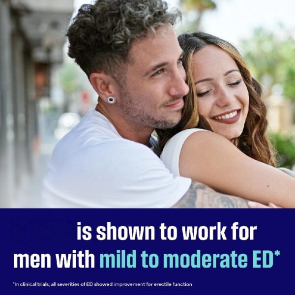 Erectile Dysfunction Treatment Gel, Clinically Proven Topical Gel, 4 Single Use Tubes