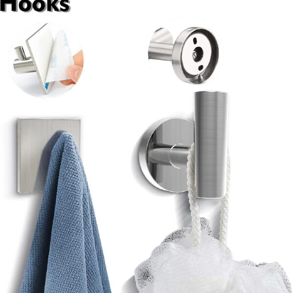 Bathroom Hardware Set, 7 Pieces Bathroom Accessories Set Includes 24