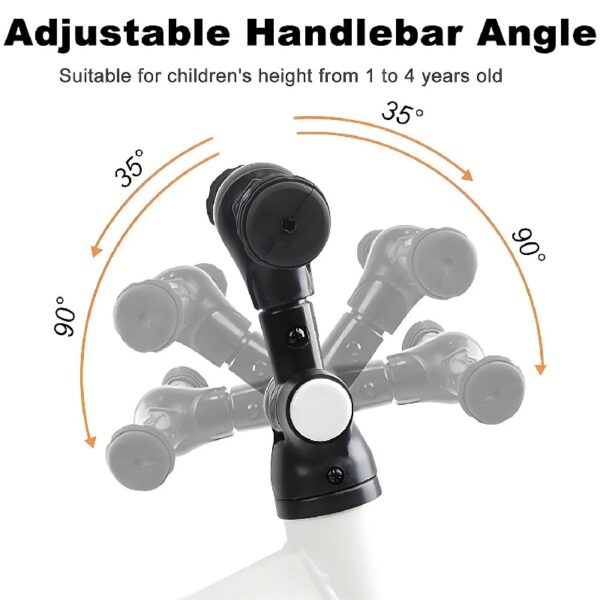 c22718c42326414a952fb3310002ffbc Kids Tricycle, 5-in-1 Toddler Balance Bike with Removable Pedals, White Tricycles for Toddlers Kids 1-4 Years Old Boys Girls Birthday Gift, Baby Bike Infant Trike Toddler Bike