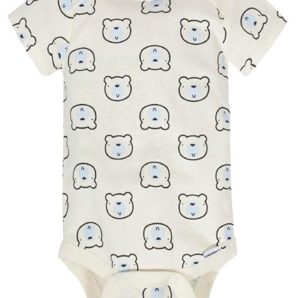 Baby Boy Short Sleeves Onesies Bodysuits, 8-Pack, Sizes Newborn-12M