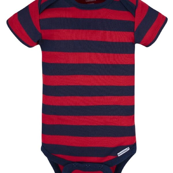 Baby Boy Short Sleeves Onesies Bodysuits, 8-Pack, Sizes Newborn-12M