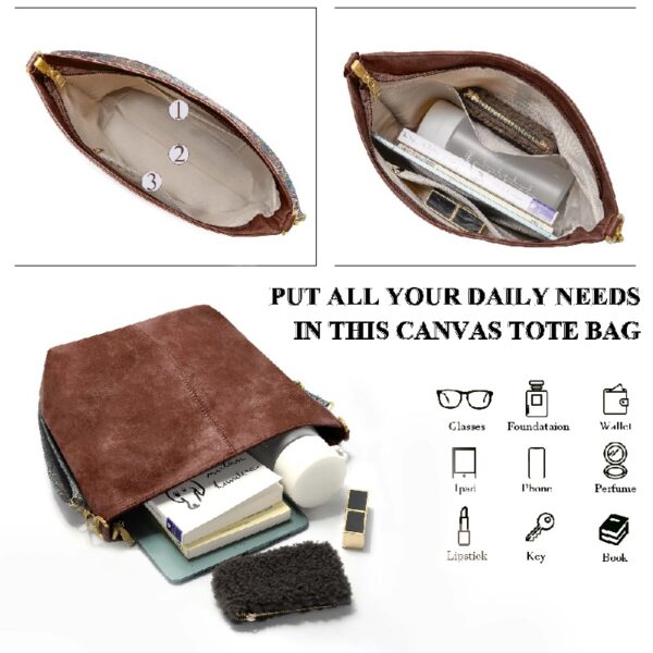 Hobo Bags for Women Crossbody Handbags Guitar Strap Shoulder Bucket Bag Vegan Leather Purse Trendy Boho Tote Purses