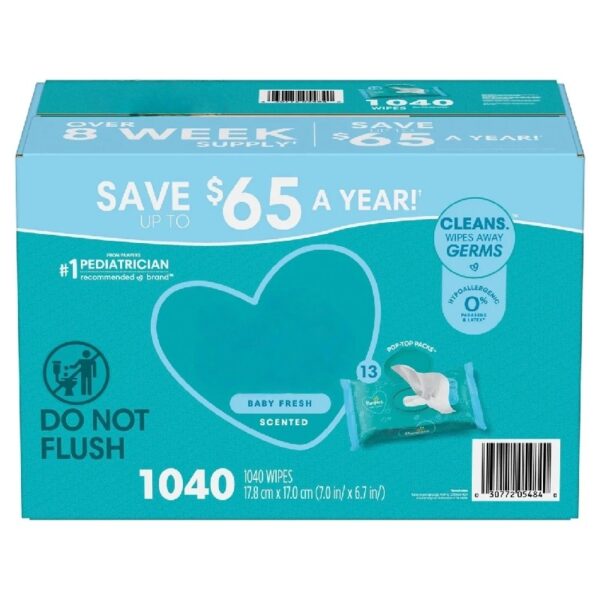 Scented Baby Wipes Baby Fresh (1,040 Count)