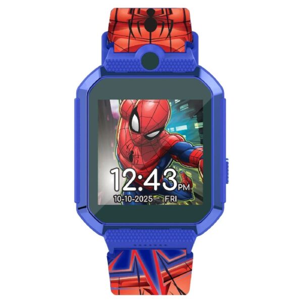Sega Sonic The Hedgehog iTime Unisex Child Smart Watch with Silicone Strap and Blue Case 42mm