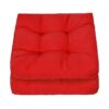 2 PCS 21'' x 21'' Patio Chair Seat Cushion Pads Indoor/Outdoor Turquoise