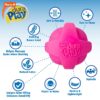 Dura Play Large Ball Dog Toy with Bacon Scent and Squeaker, Latex, 3 Pack