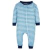 Brand Gender Neutral Footless Unionsuits, 3-Pack, Sizes 0/3 Months - 5T