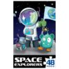 ( 2 Pack ) Space 48 Pieces Interlocking Jigsaw Puzzle for Kids