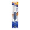 (3 pack) NEW PRO CLEAN Battery Powered Electric Toothbrush for Adults, Soft Bristles,  Blue,  1 Count