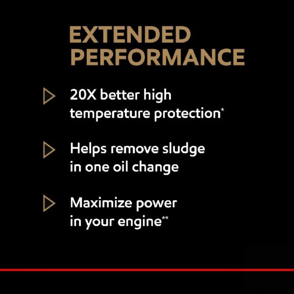 Extended Performance Full Synthetic Motor Oil 0W-20, 5 Quart