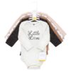 Cotton Long-Sleeve Bodysuits, 5-Pack, Newborn- 24 Months