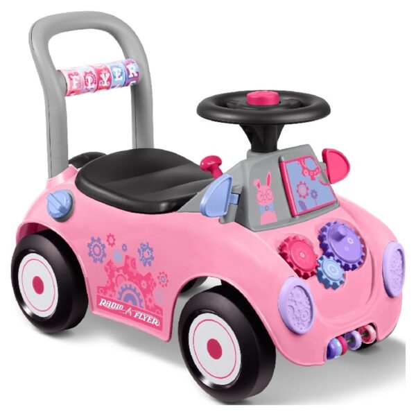 Creativity Car, Ride-on and Push Walker, Pink, Multipack Quantity 1