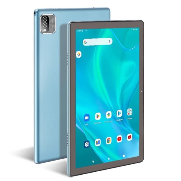 Android 14 Tablet 10.1 inch with Case, 3GB, 64GB, IPS Touch Screen, Quad-Core,1280x800 | Wi-Fi6 | 6000mAh | Google Certified(White)