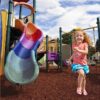 Rubber Mulch - Redwood Color - 40 Pounds