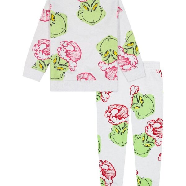 The Grinch Toddler Printed Sweatshirt and Jogger Set, Sizes 2T-5T