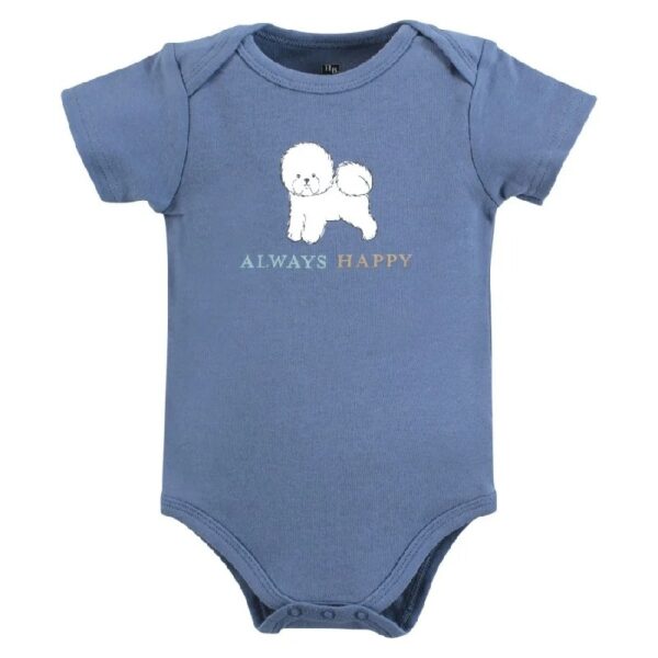Short Sleeve Bodysuits, 5-Pack, Newborn- 24 Months