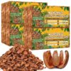 8 Pcs Coco Coir Chips Bricks Growing Medium, Low EC, pH Balanced, 100% Organic Coconut Fiber, 1.1LB