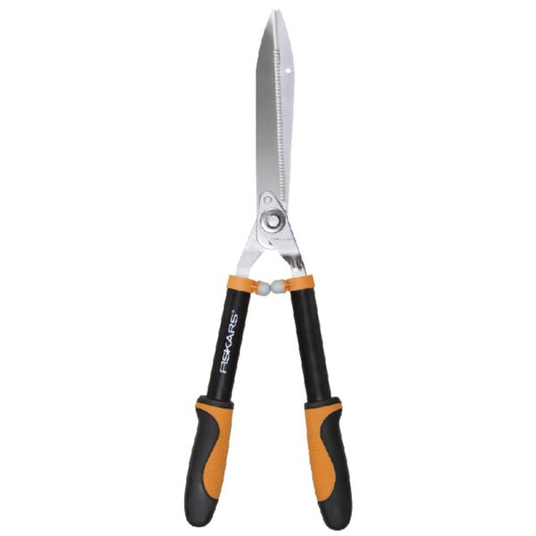 Fiskars Power-Lever Hedge Shears with Soft Grip and Precision-Ground Steel Blades