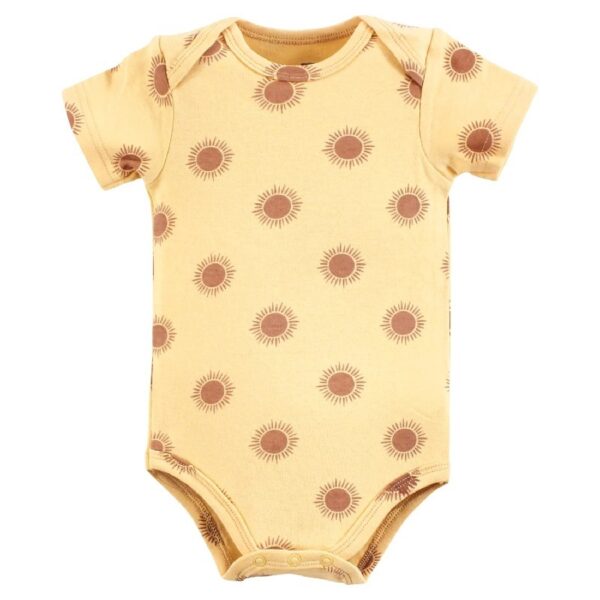 Short Sleeve Bodysuits, 5-Pack, Newborn- 24 Months