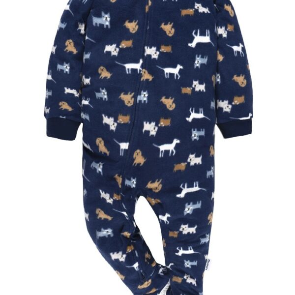 Baby and Toddler Neutral Microfleece Blanket Sleeper Pajamas, 3-Pack, Sizes 0/3M-5T