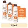 (3 pack) Weightless Hydration Clear Spray Sunscreen SPF 30, 6oz