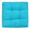 2 PCS 21'' x 21'' Patio Chair Seat Cushion Pads Indoor/Outdoor Turquoise