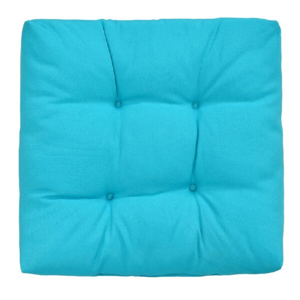 2 PCS 21'' x 21'' Patio Chair Seat Cushion Pads Indoor/Outdoor Turquoise