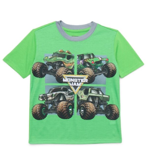 Teenage Mutant Ninja Turtles Boys Graphic Print Tee and Shorts Sleep Set, 2-Piece, Sizes 4-12