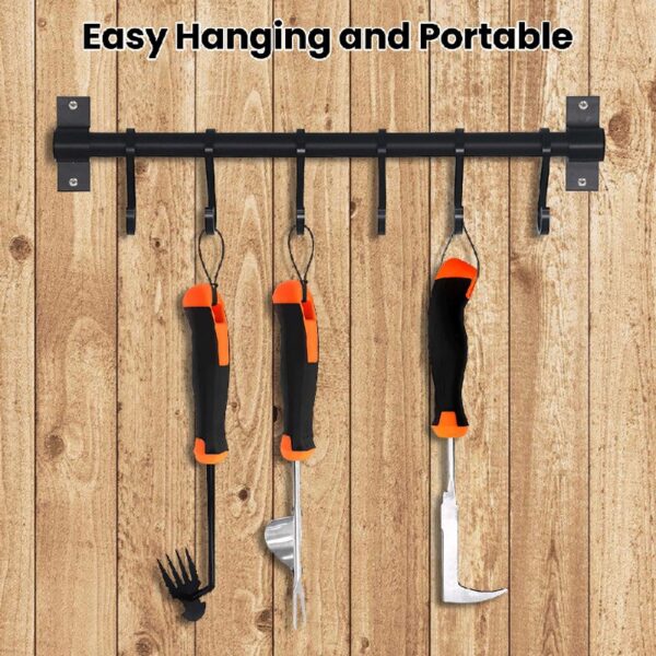 Weed Puller Tool with Gloves, Weeder Hand Tool for Garden, Weeding Tool with 4 Claws, Weeder Garden Root Remover Tool for Garden, Gap or Corner Weeding, 3 Pack