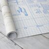 17.7-in x 511.8-in White Gray Wood Peel and Stick Wallpaper Self-Adhesive Removable Contact Paper for Kitchen Countertop Home Decoration Wall Covering Home Renovation